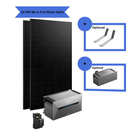 Anker Solix Solarbank 2 PRO Balkonkraftwerk 890W