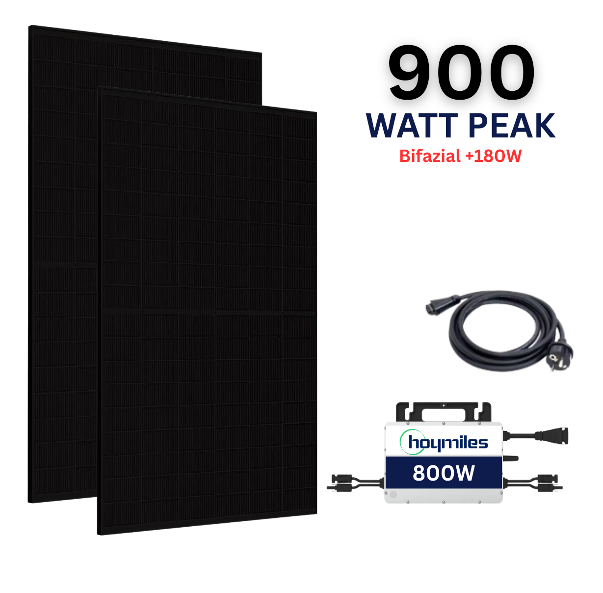 Waybex 900W Balkonkraftwerk Ultra