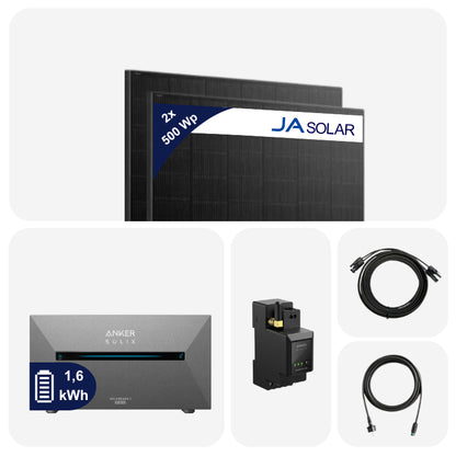 Anker Solix Solarbank 2 PRO Balkonkraftwerk 1000W