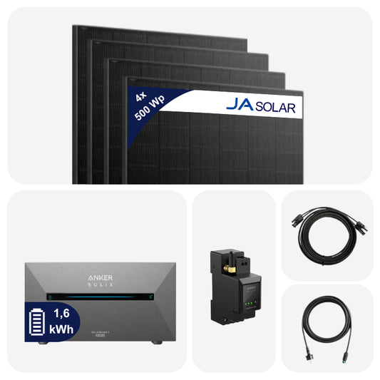 Anker Solix Solarbank 2 PRO Balkonkraftwerk 2000W