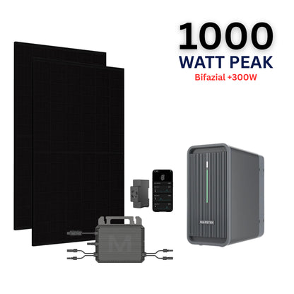 WAYBEX 1000W Balkonkraftwerk mit Marstek B2500-D