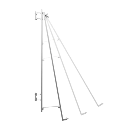 Halterung  für Balkone 60° (Balkonmontage)