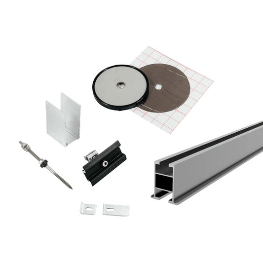 Montagesystem - Roof Bitumendach ( 1 Modul bis 117 cm Breite)