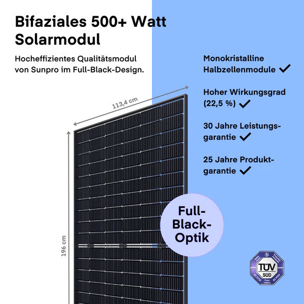 Waybex Basic (2000+) Balkonkraftwerk