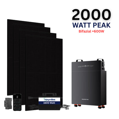 WAYBEX 2000W Balkonkraftwerk mit Marstek Venus E