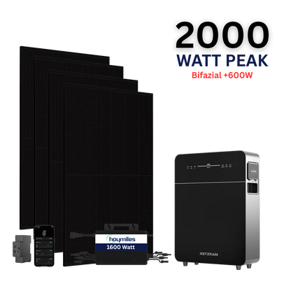 WAYBEX 2000W Balkonkraftwerk mit Marstek Venus E