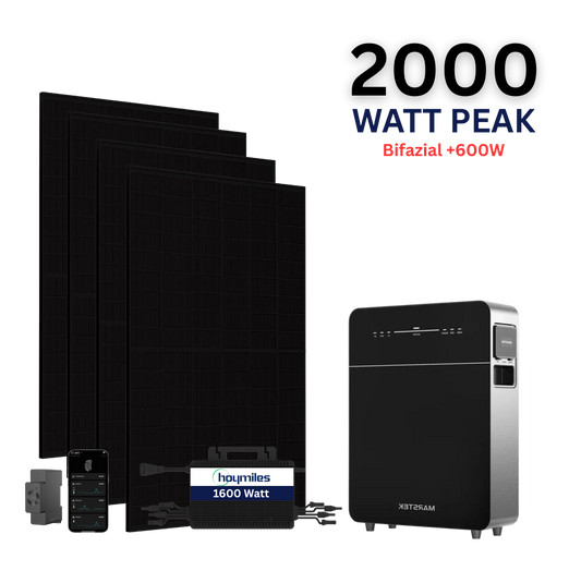 WAYBEX 2000W Balkonkraftwerk mit Marstek Venus E